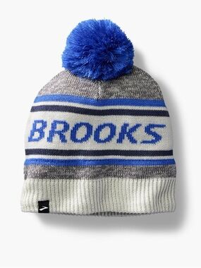 Brooks Unisex Heritage Pom Beanie
